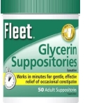 Glycerin suppositories